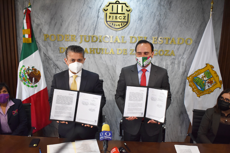 Firma de Convenio de colaboración con el Ayuntamiento de Saltillo